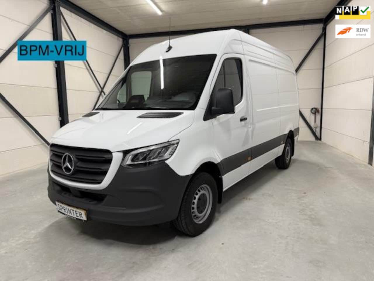 Mercedes-Benz Sprinter - 317 1.9 CDI L2H2 Select HD 170 Pk Automaat BPM-Vrij Fabrieksgarantie tot 14-10-2026 - AutoWereld.nl