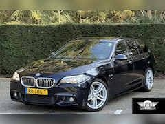 BMW 5-serie - 520d X-drive M-pakket AUT PANO HUD LEDER 19 INCH