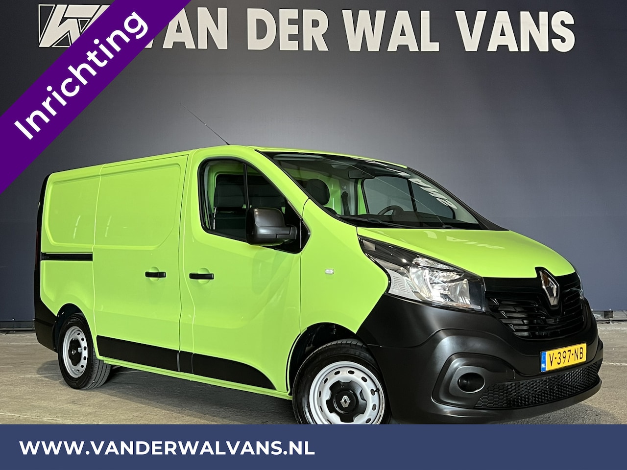 Renault Trafic - 1.6 dCi L1H1 inrichting Euro6 Airco | Navigatie | Trekhaak | Cruisecontrol Parkeersensoren - AutoWereld.nl