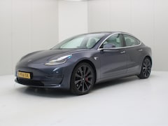 Tesla Model 3 - Performance AWD 486pk 75 kWh [ WIT LEDER+AUTOPILOT+530KM WLTP+PREMIUM AUDIO ]