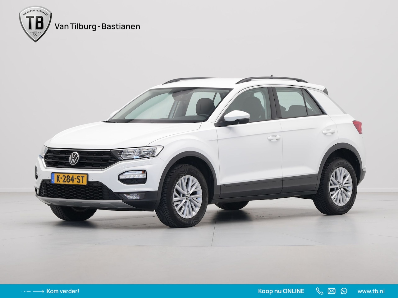 Volkswagen T-Roc - 1.5 TSI 150pk DSG Style Navigatie Pdc Stoelverwarming Clima - AutoWereld.nl