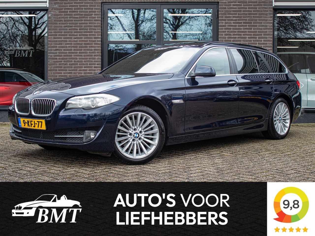 BMW 5-serie Touring - 523i F11 High Executive / 360 / Comfort / Pano / Leer - AutoWereld.nl