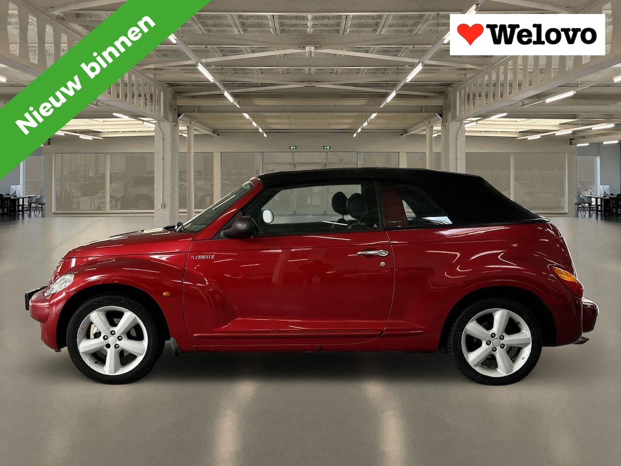 Chrysler PT Cruiser Cabrio - 2.4i Limited Leuke auto met zeer nette kap. - AutoWereld.nl