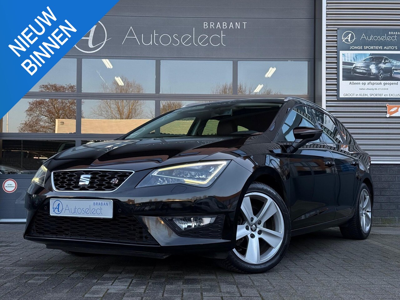 Seat Leon ST - 1.4 EcoTSI FR DSG Navi LED Cruise - AutoWereld.nl