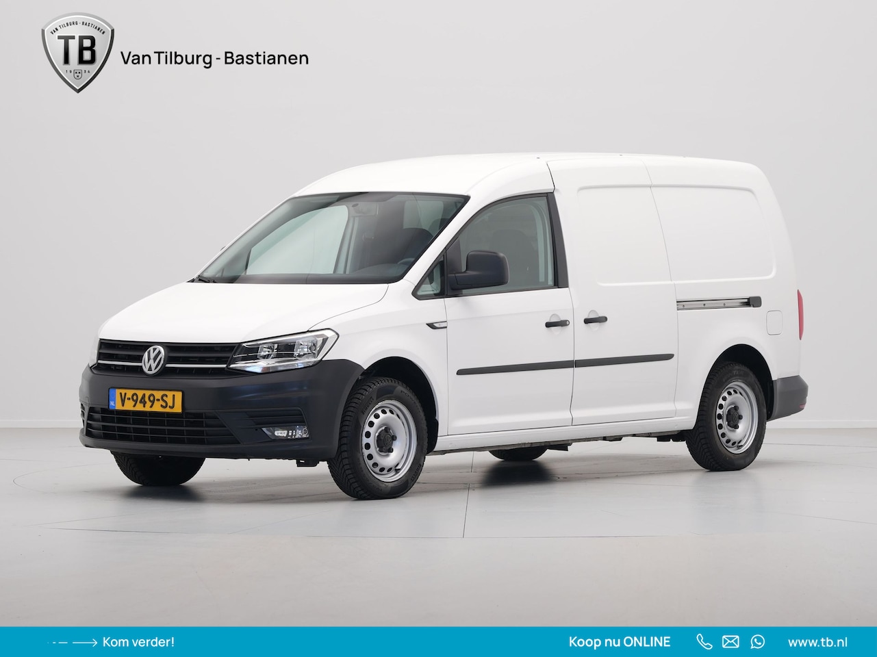 Volkswagen Caddy Maxi - 2.0 TDI 102pk DSG L2H1 BMT Maxi Comfortline Navigatie Trekhaak Cruise 2x Schuifdeur - AutoWereld.nl