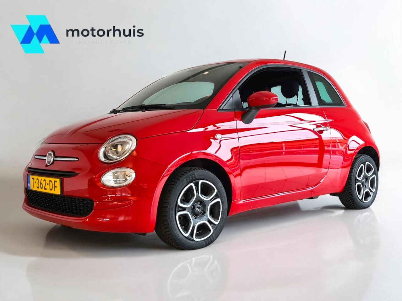 Fiat 500 - 1.0 70pk Hybrid eco Club AIRCO APPLE CARPLAY CRUISE - AutoWereld.nl