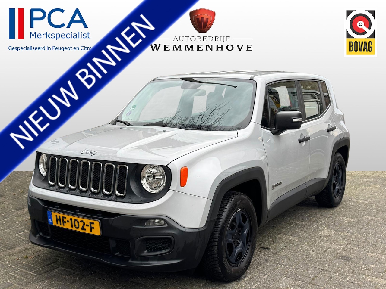 Jeep Renegade - 1.6 E-Torq Sport Airco/El.ramen - AutoWereld.nl