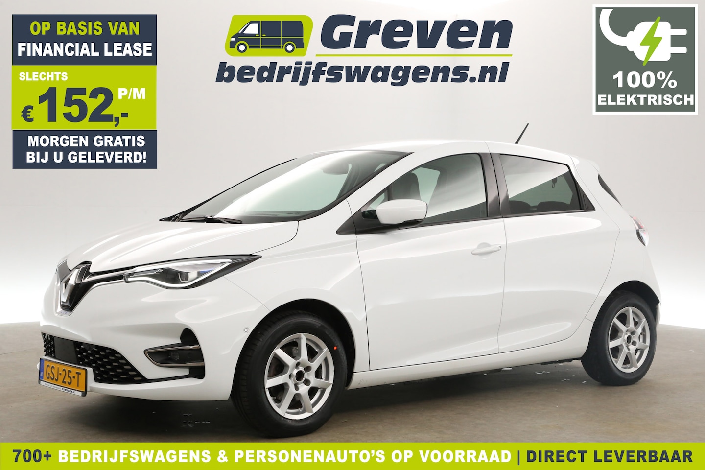 Renault Zoe - R135 Intens 52 kWh | Huur Accu | 136PK Elektrisch Clima Cruise Camera Carplay Stoelverwarm - AutoWereld.nl