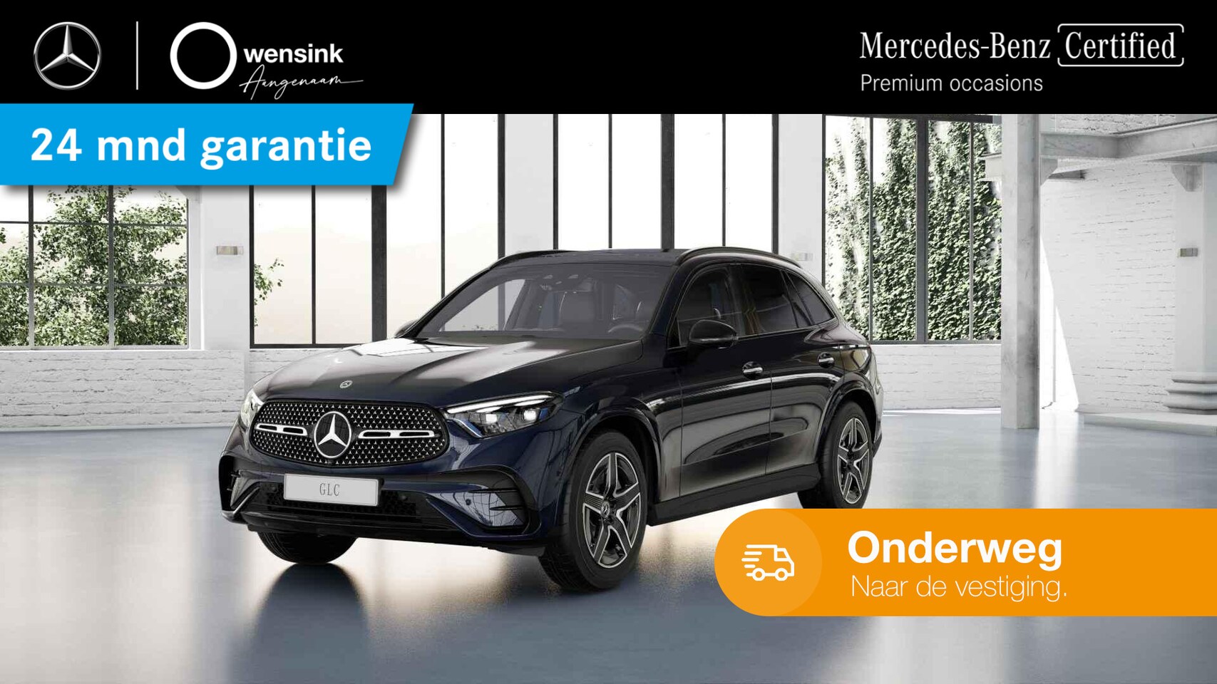 Mercedes-Benz GLC-klasse - 300e 4MATIC AMG Line | Premium plus | Trekhaak | Panoramadak | Head up | Rij assistentie | - AutoWereld.nl