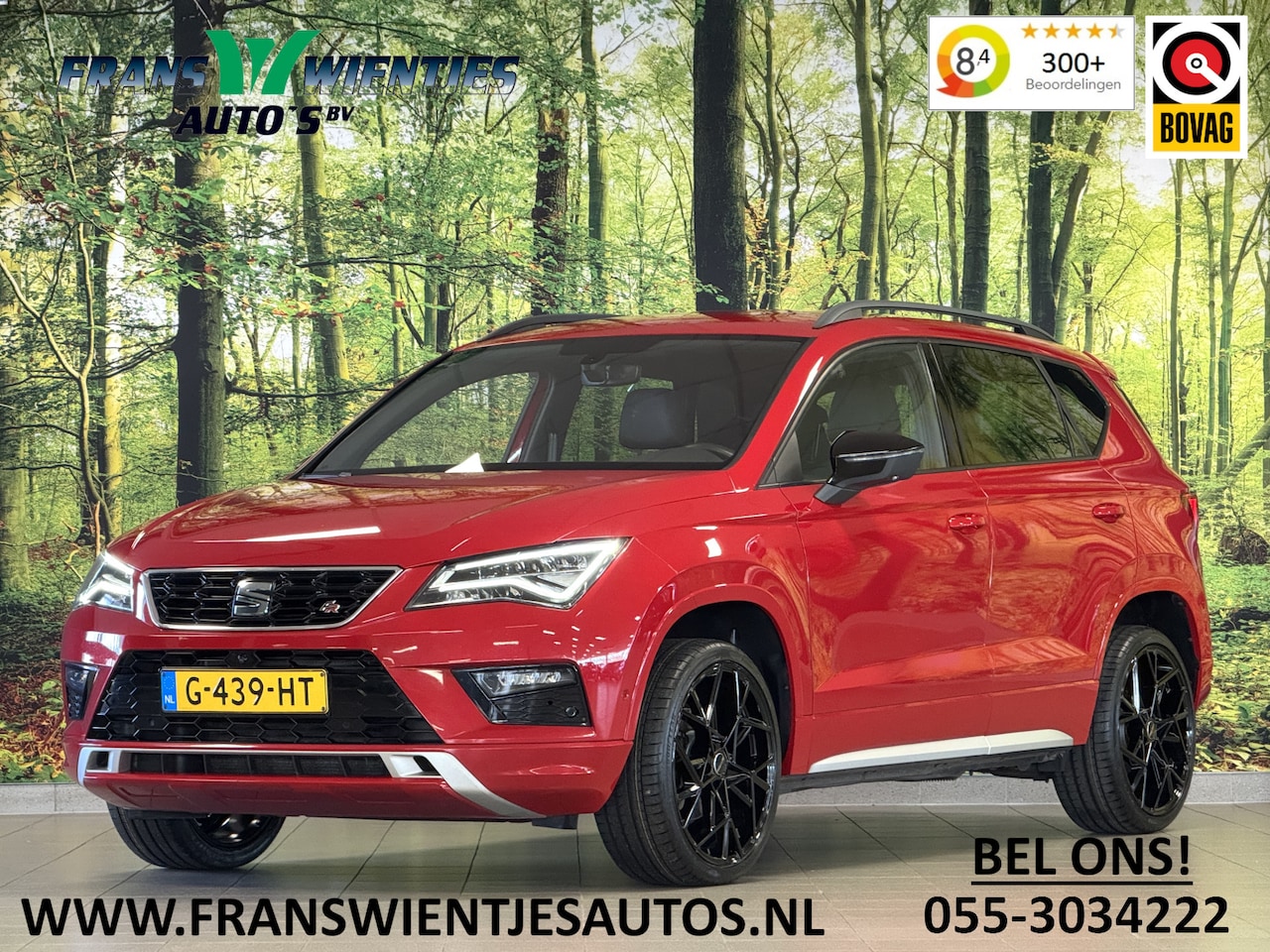 Seat Ateca - 1.5 TSI FR Business Intense | 3D Camera | Apple Carplay | Android Auto | Sfeerverlichting - AutoWereld.nl