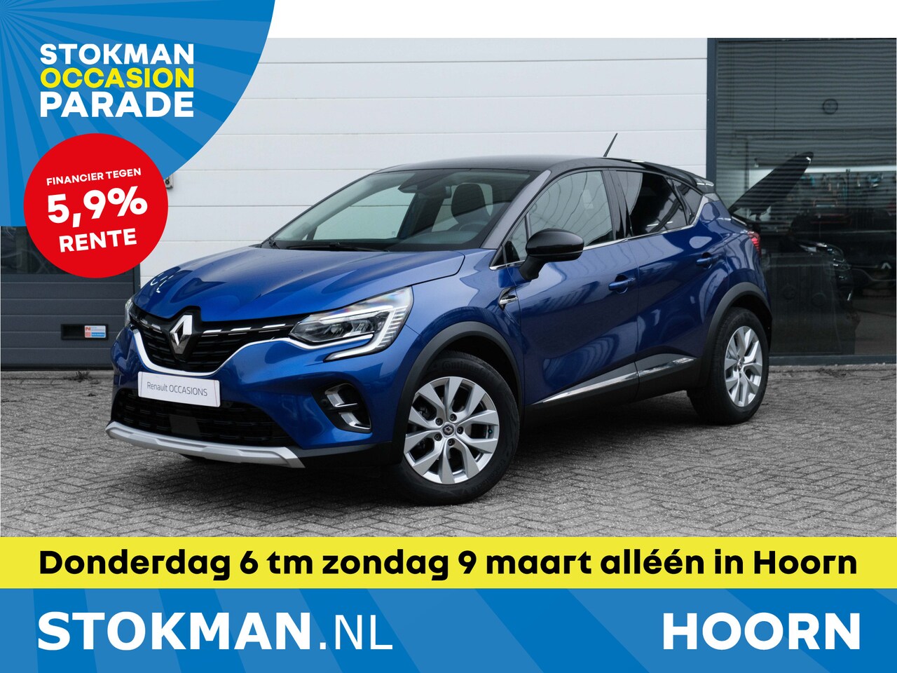 Renault Captur - 1.0 TCe 100 PK Bi-Fuel Intens | Trekhaak afneembaar | ECC | PDC met camera | Two Tone lak - AutoWereld.nl