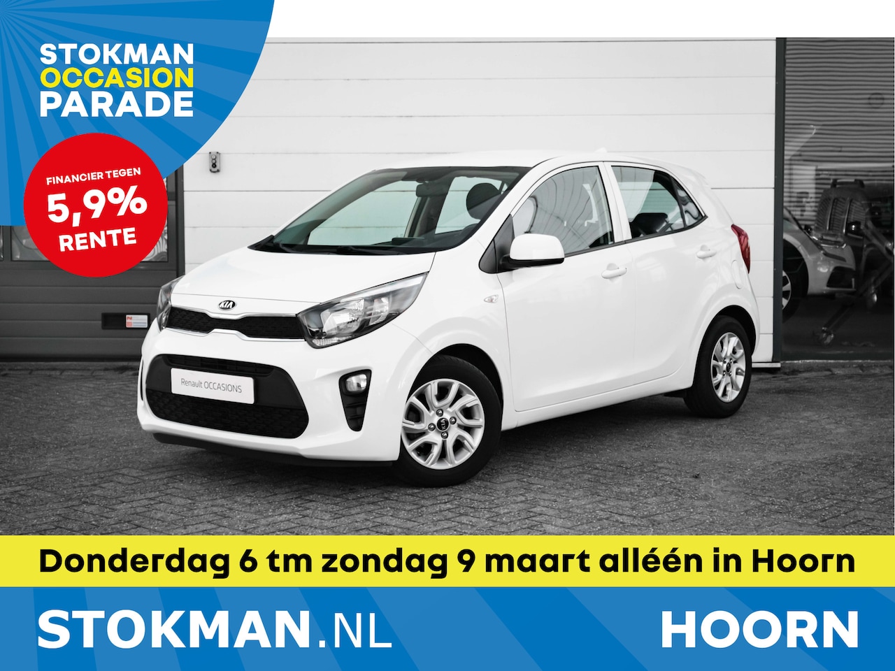 Kia Picanto - 1.0 CVVT Comfort PlusLine Navigator | Navi | Airco | | incl. Bovag rijklaarpakket met 12 m - AutoWereld.nl