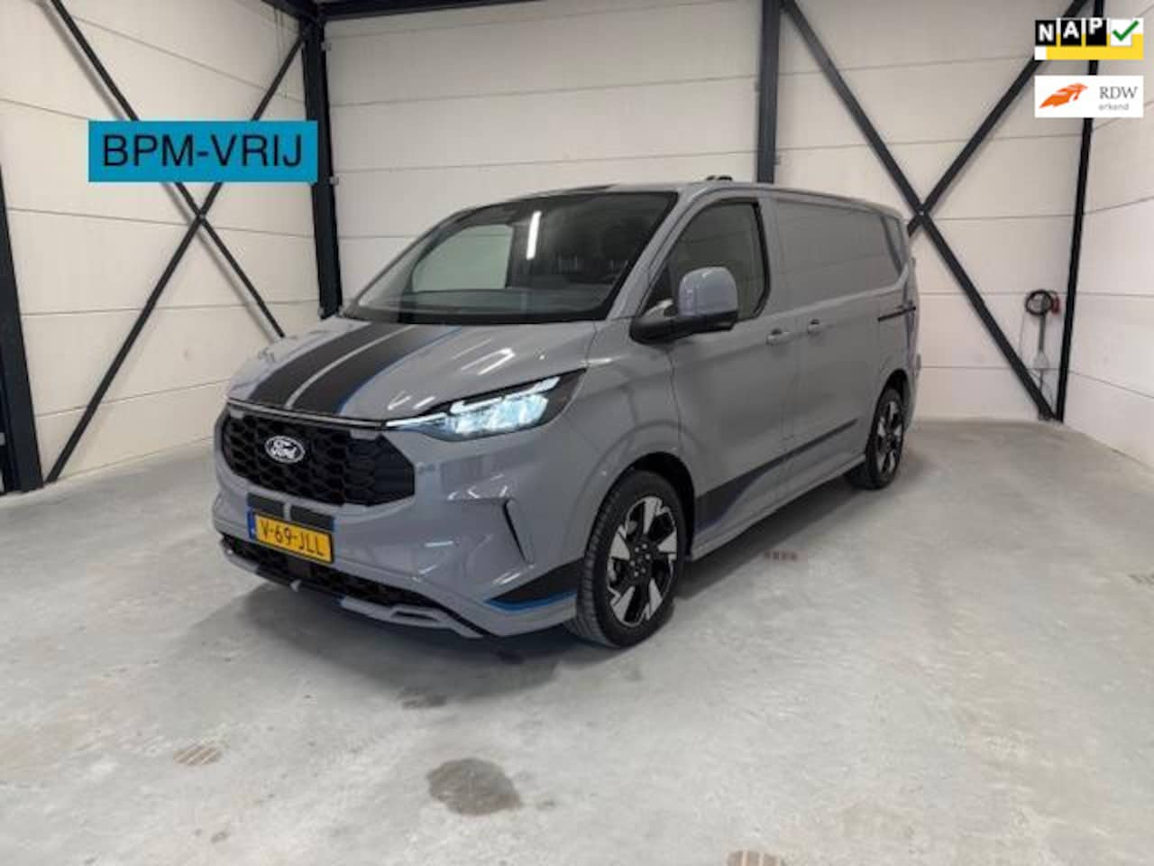 Ford Transit Custom - 320 2.0 TDCI L1H1 Sport AWD BPM-VRIJ Fabrieksgarantie tot 28-11-2026 - AutoWereld.nl