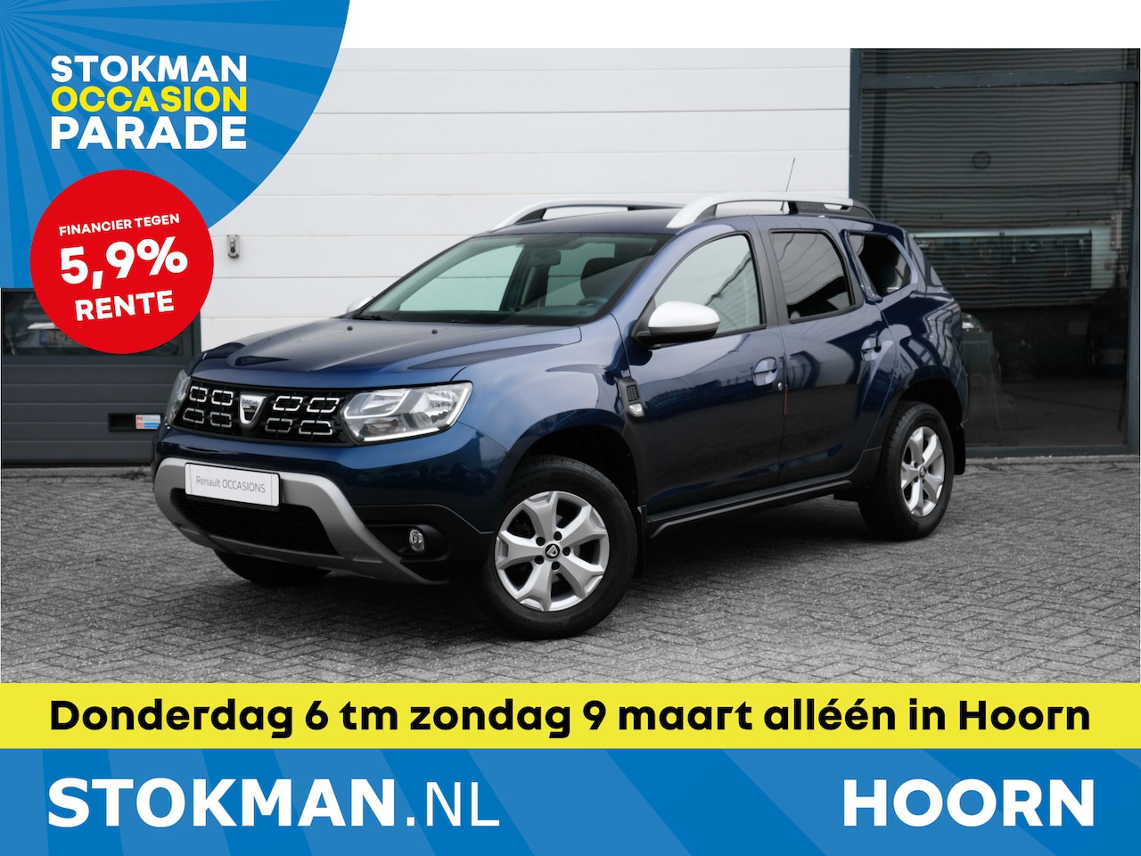 Dacia Duster - 1.6 SCe 115 PK Comfort | Trekhaak | ECC | NAVI | Camera achter | Dode hoek sensoren | | in - AutoWereld.nl