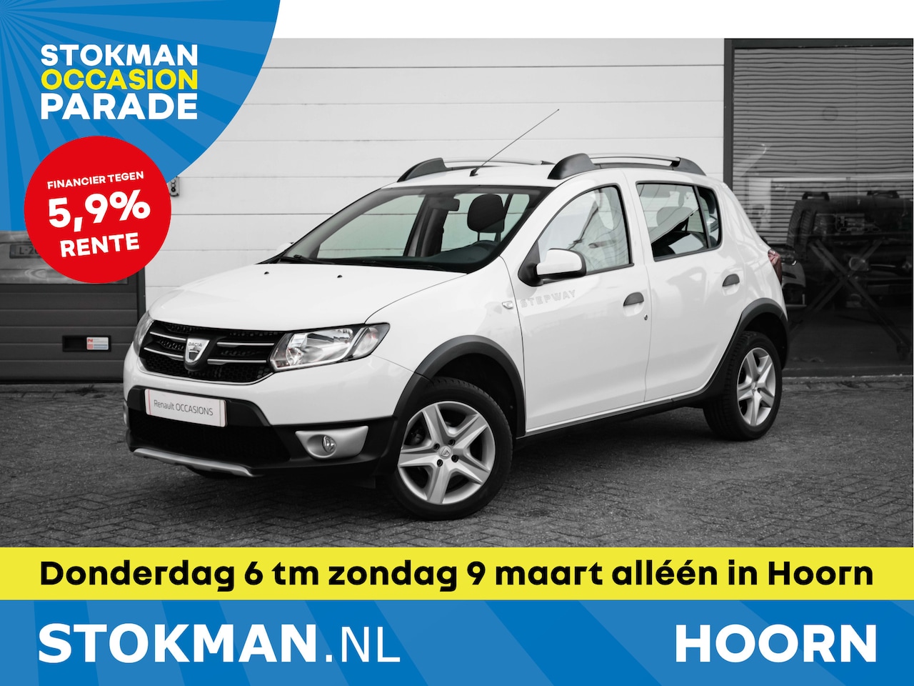 Dacia Sandero Stepway - 0.9 TCe S&S Lauréate | Trekhaak | PDC | Navi | | incl. Bovag rijklaarpakket met 12 maanden - AutoWereld.nl