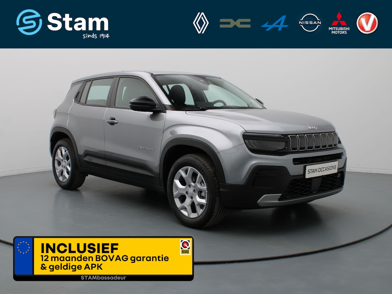 Jeep Avenger - 1.2 Longitude Adapt. Cruise | Climate | Carplay | Parkeersens. achter - AutoWereld.nl