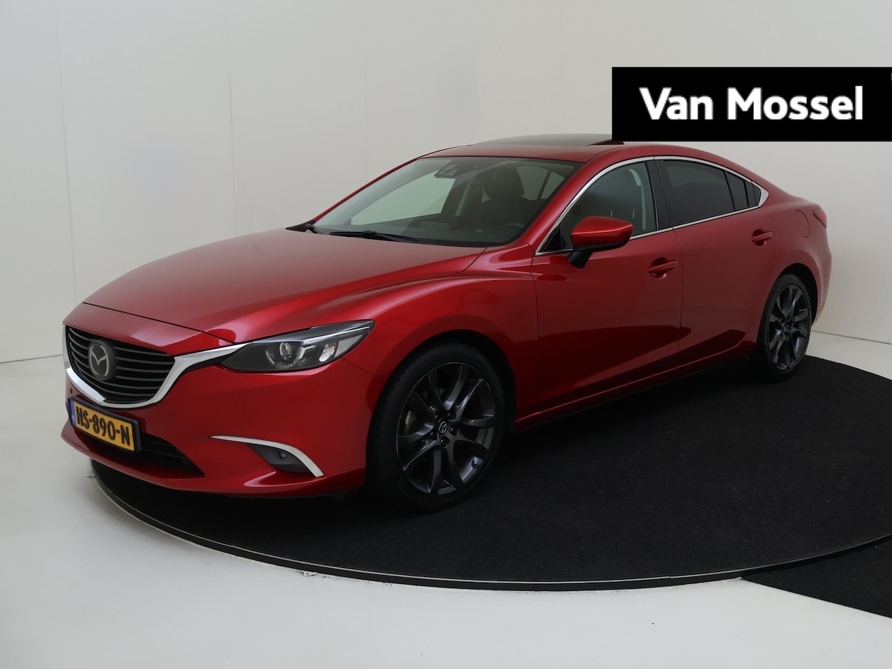 Mazda 6 - 2.5 SkyActiv-G 192 GT-M | Automaat | Schuifdak | Leder | Achteruitrijcamera | Navigatie | - AutoWereld.nl