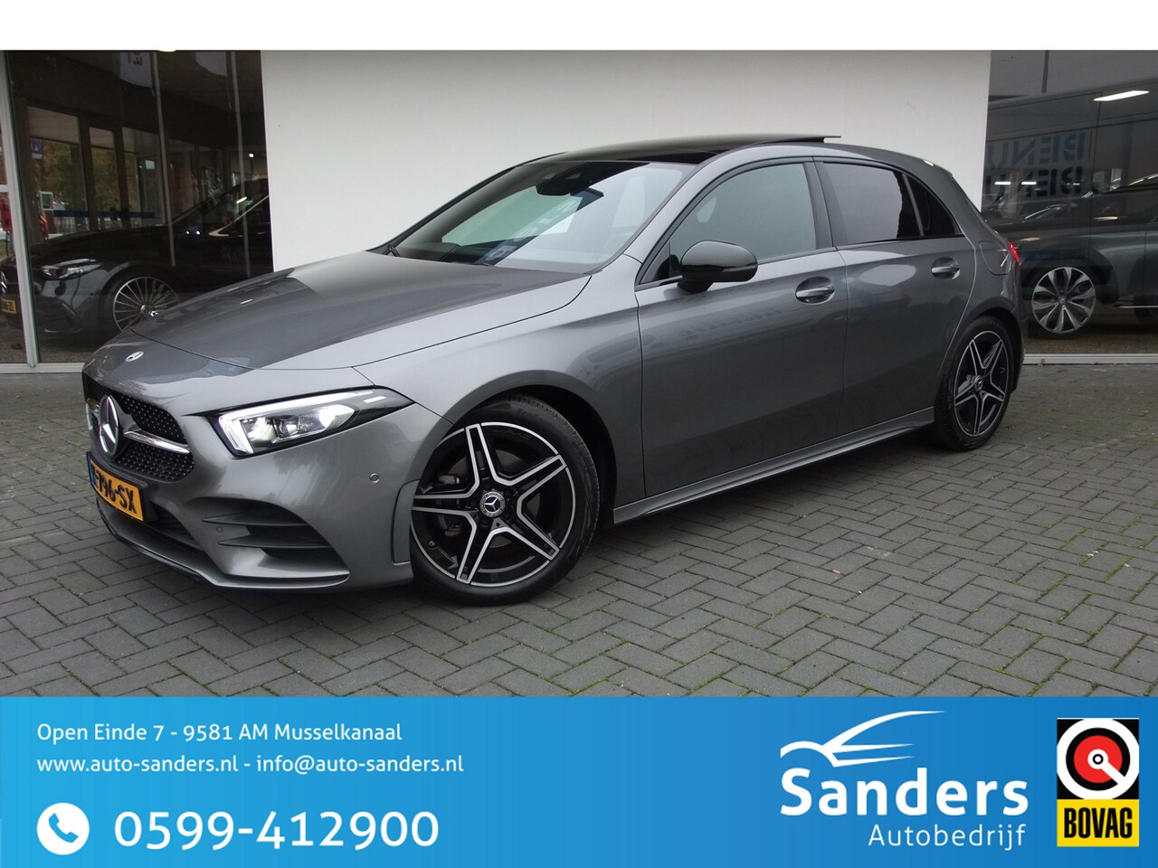 Mercedes-Benz A-klasse - 180 Business Solution AMG / Night pakket/ Panorama/ Sfeerverlichting/ NL auto/ Dealer onde - AutoWereld.nl