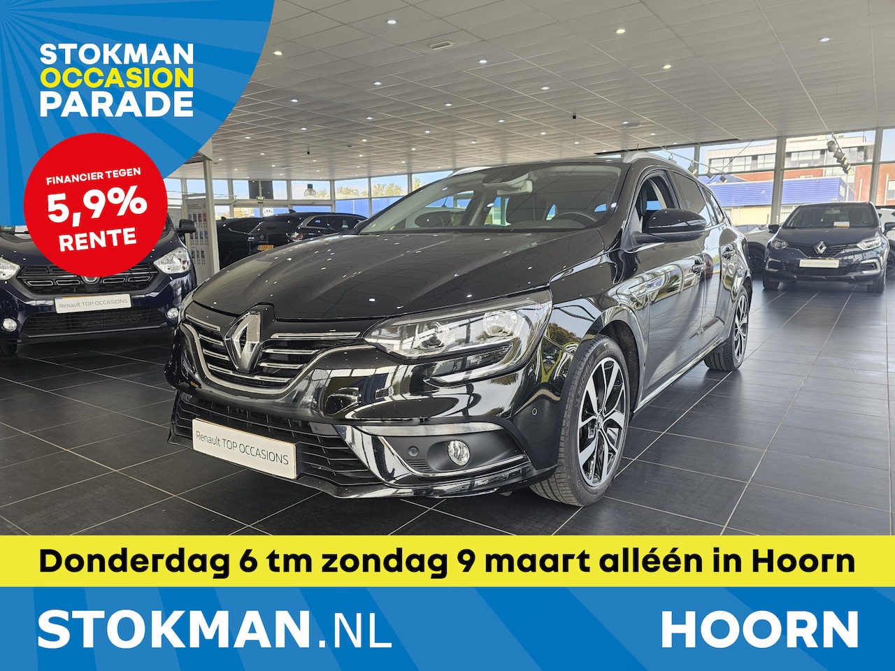 Renault Mégane Estate - 1.3 TCe 140 Bose | Parkeersensoren vóór & achter | Climate control | Camera | Navigatie | - AutoWereld.nl