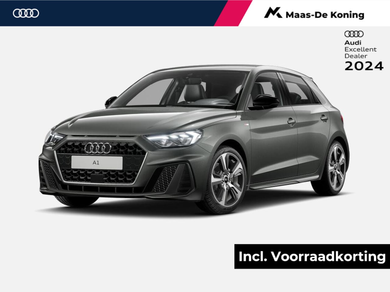 Audi A1 Sportback - 25 TFSI S edition Stoelverwarming - Audi Sound system - Adaptive cruise control - Automati - AutoWereld.nl