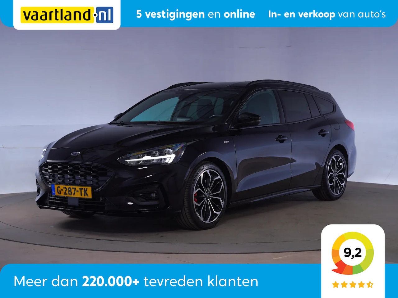 Ford Focus Wagon - 1.5 EcoBlue ST Line Business Aut. [ LED Navi Trekhaak ] - AutoWereld.nl