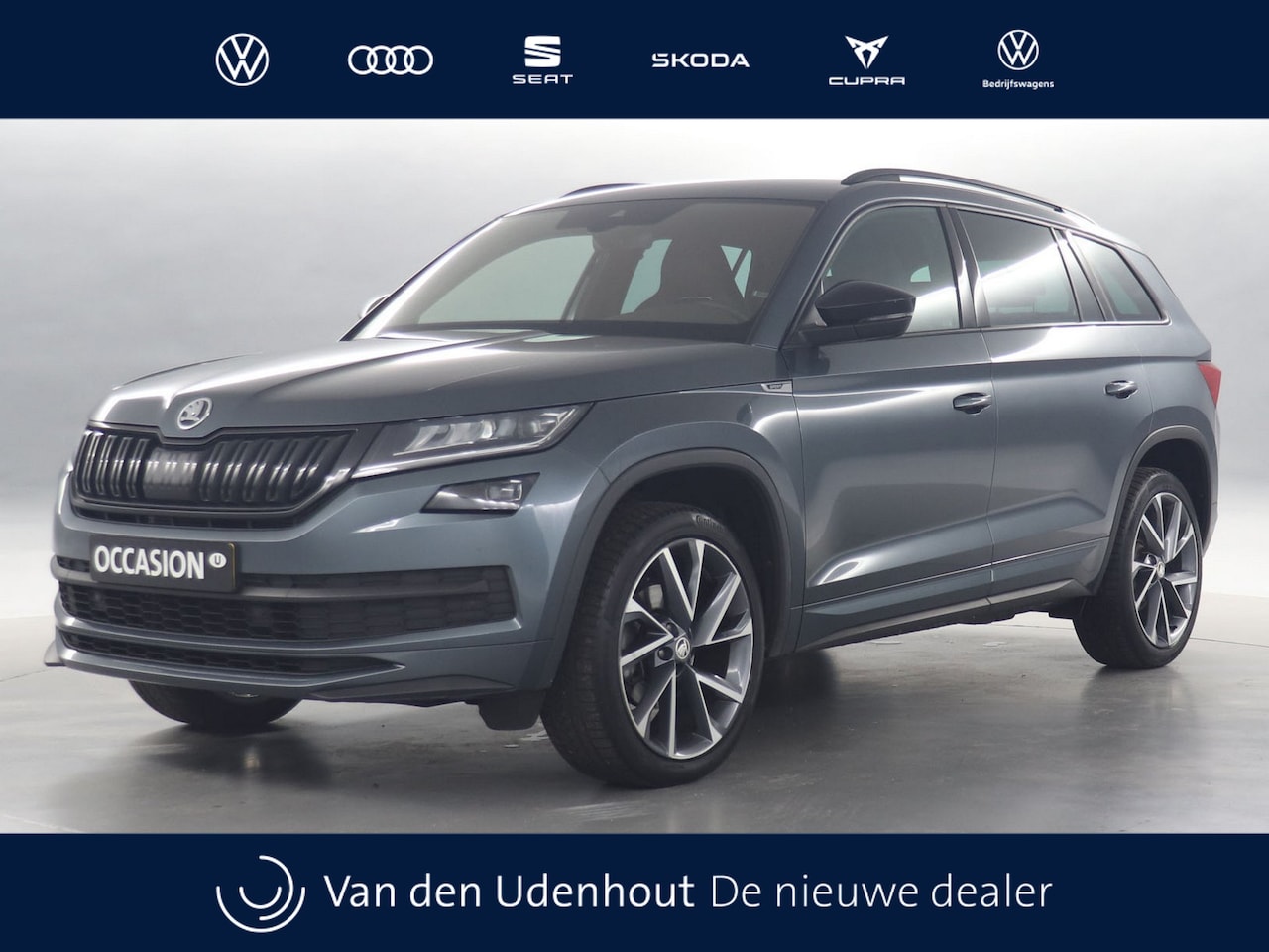 Skoda Kodiaq - 1.5 TSI 150pk Sportline Business DSG / Navigatie / Camera / Trekhaak wegklapbaar - AutoWereld.nl