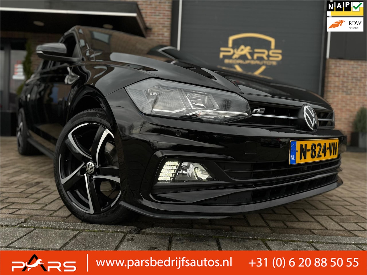 Volkswagen Polo - 1.6 TDI Highline DSG Automaat Airco Navi Cruise Control Elk.Ramen zeer nette - AutoWereld.nl