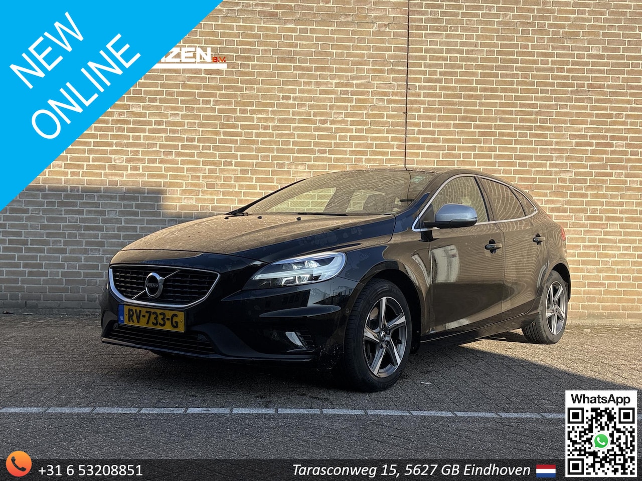 Volvo V40 - 2.0 D3 Business Sport | € 7.950,- NETTO! | Leder | Pano | Climate | Cruise | Navi | Camera - AutoWereld.nl