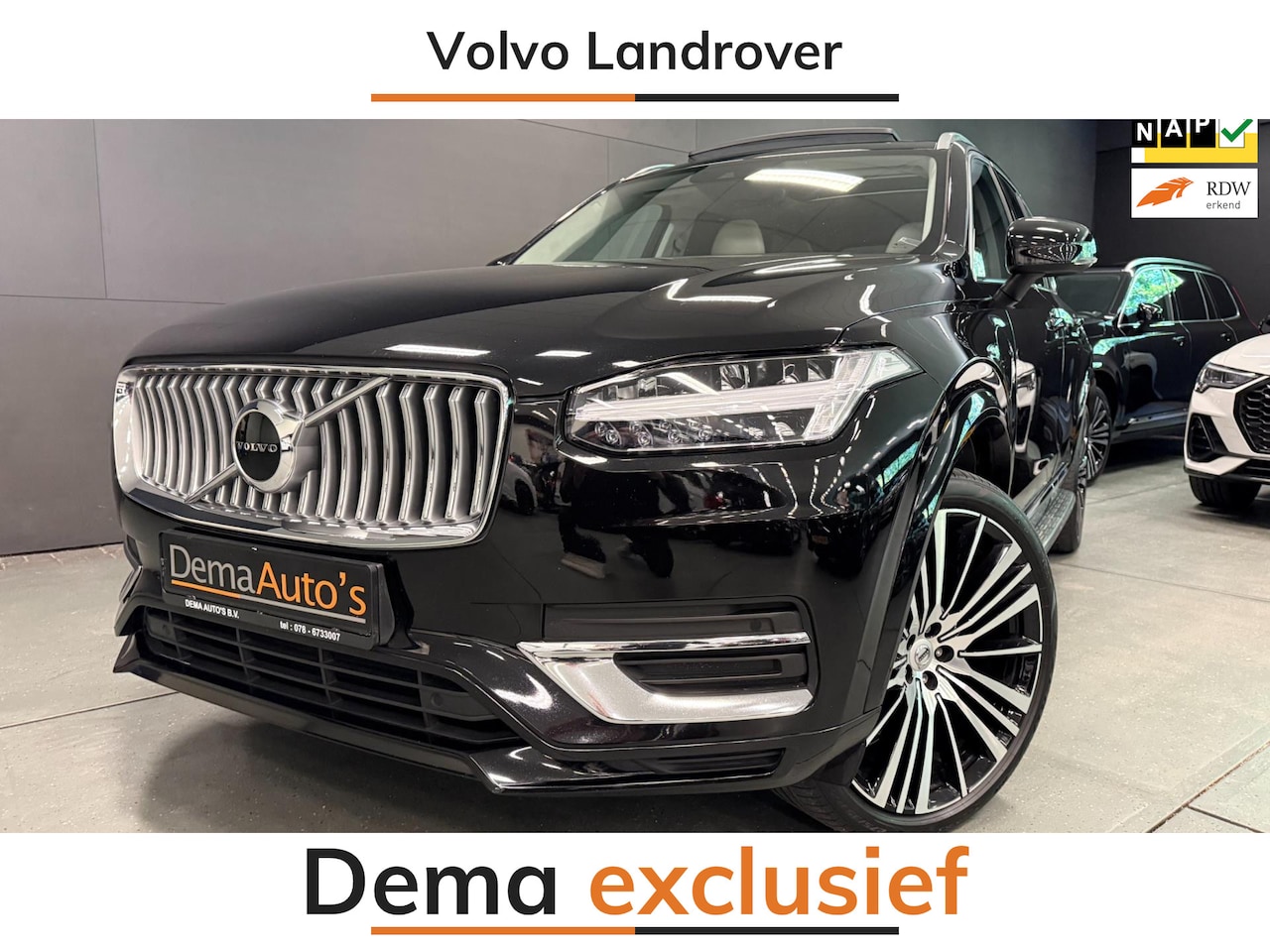 Volvo XC90 - 2.0 T8 Recharge AWD Inscription Expression 22'' PANO/LUCHTVERING/LEDER/DAB/LED/H-KARDON/7Z - AutoWereld.nl