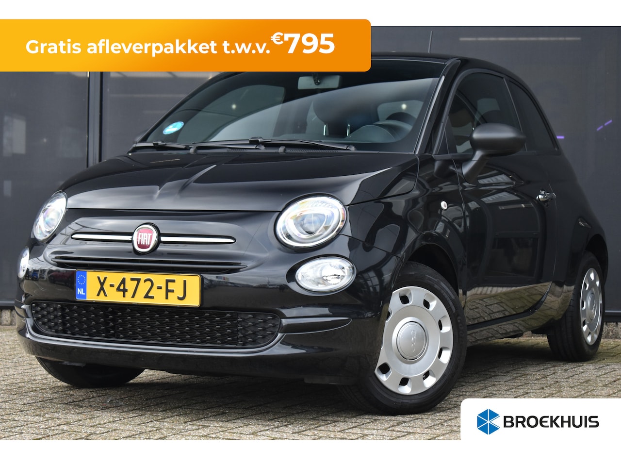 Fiat 500 - 1.0 Hybrid | DAB ontvanger | metaalkleur - AutoWereld.nl