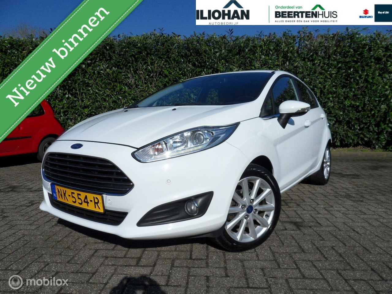 Ford Fiesta - 1.0 EcoBoost Titanium 1.0 EcoBoost Titanium, Trekhaak, AllSeasonbanden, Navi - AutoWereld.nl