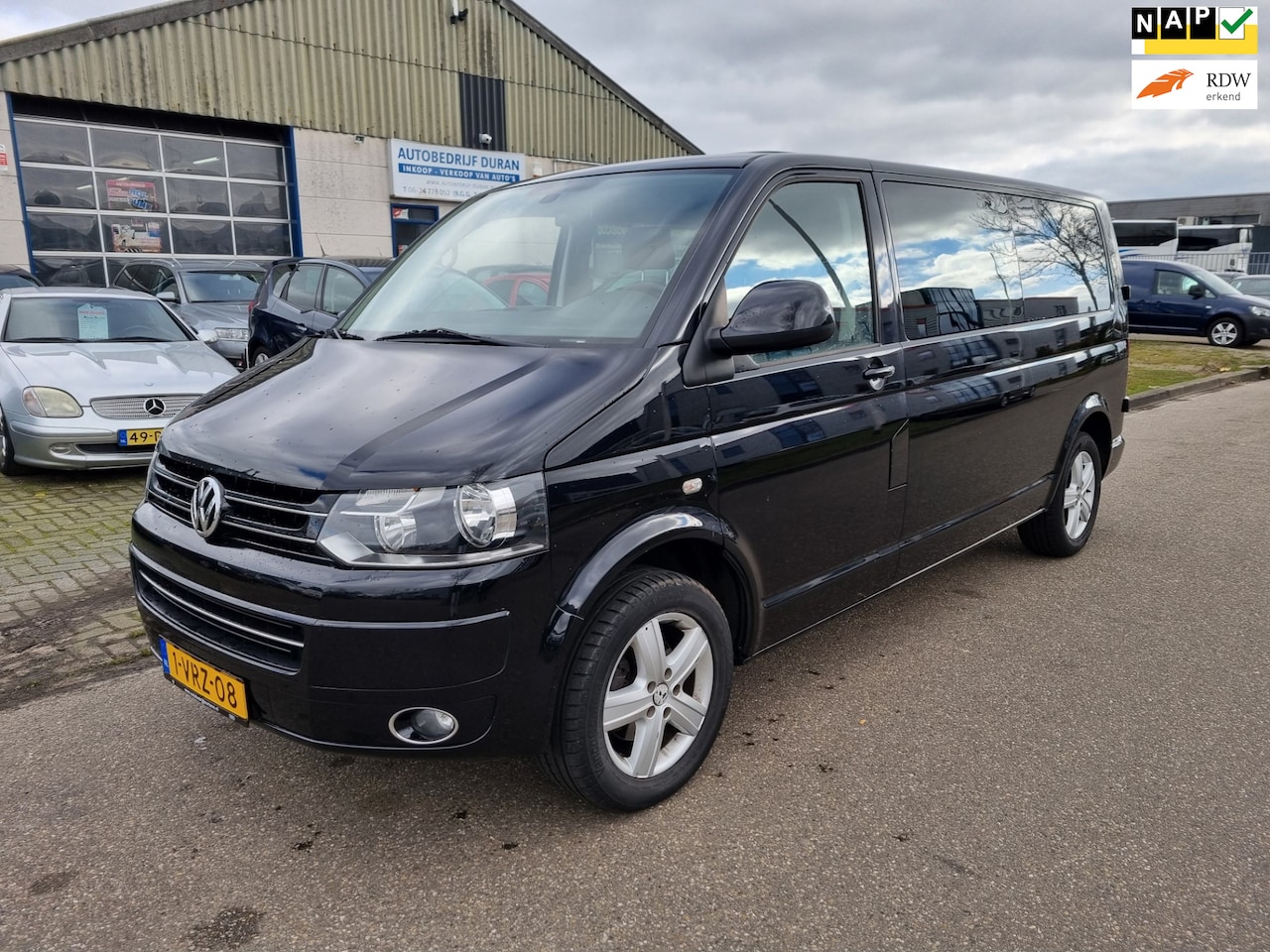 Volkswagen Transporter - 2.0 TDI L2H1 DC 103kw Airco! Bj:2011 NAP! - AutoWereld.nl