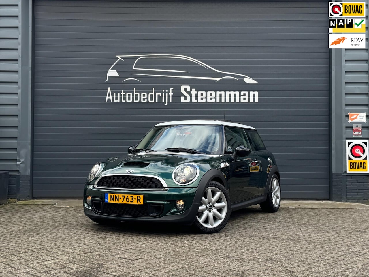 MINI Cooper S - 1.6 Mayfair | Pano | Stoelverw. | Xenon | H&K - AutoWereld.nl