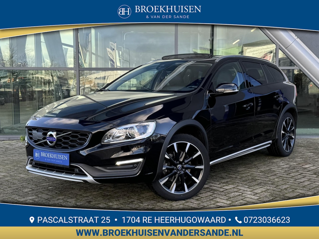 Volvo V60 Cross Country - 2.0 T5 Luxury Polar+ Getuned Panoramadak / Standkachel - AutoWereld.nl