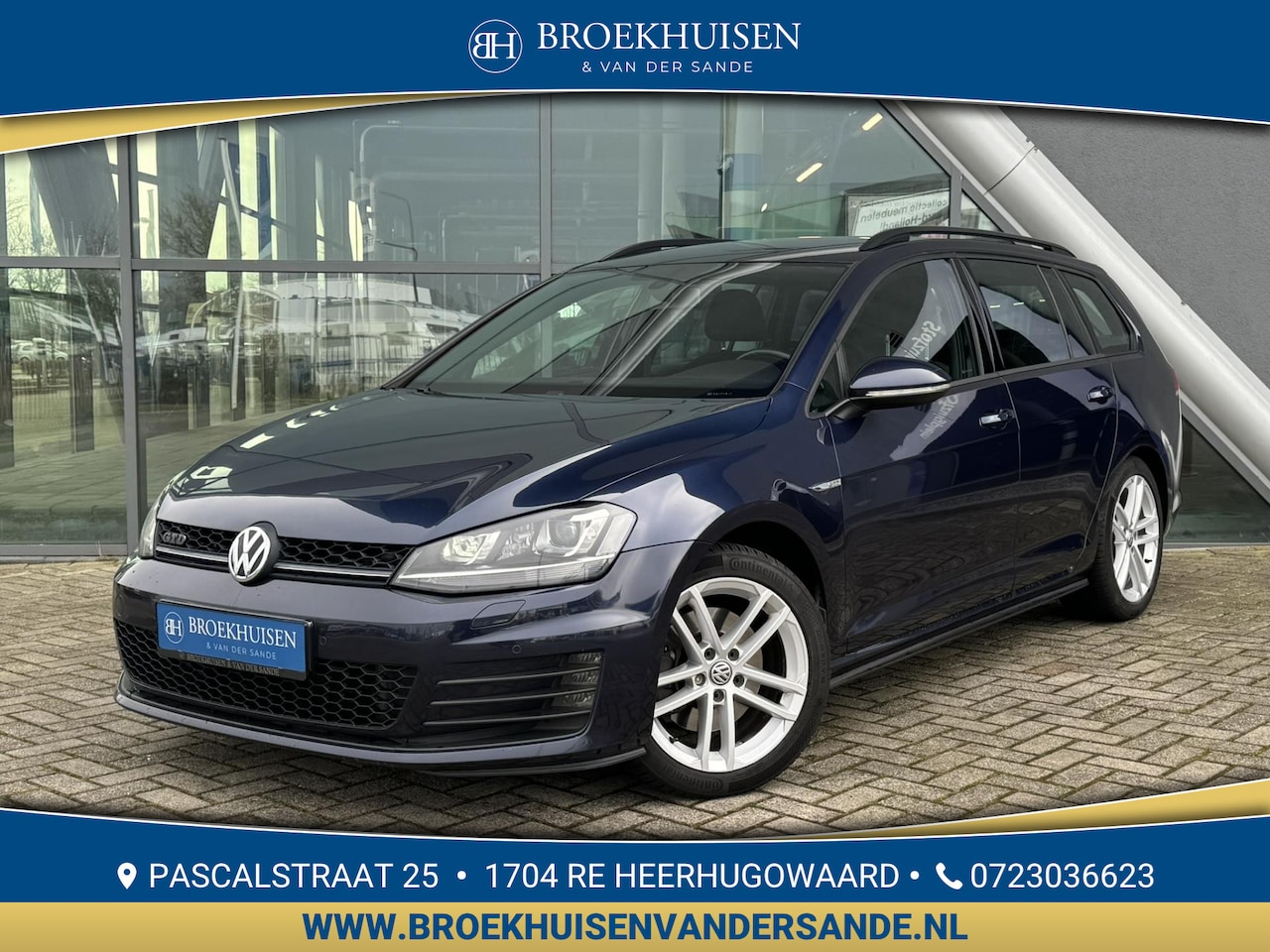 Volkswagen Golf Variant - 2.0 TDI GTD 184pk Navigatie / Trekhaak / Stoelverwarming - AutoWereld.nl