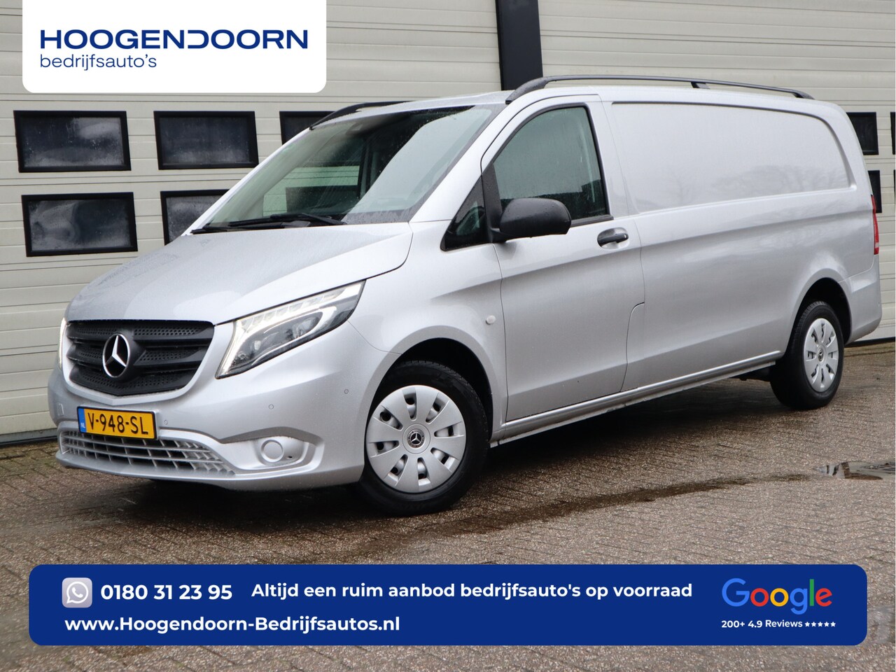 Mercedes-Benz Vito - 116 CDI Automaat Euro 6 Extra Lang L3 - LED - Navi - Cruise - Clima - Camera - AutoWereld.nl