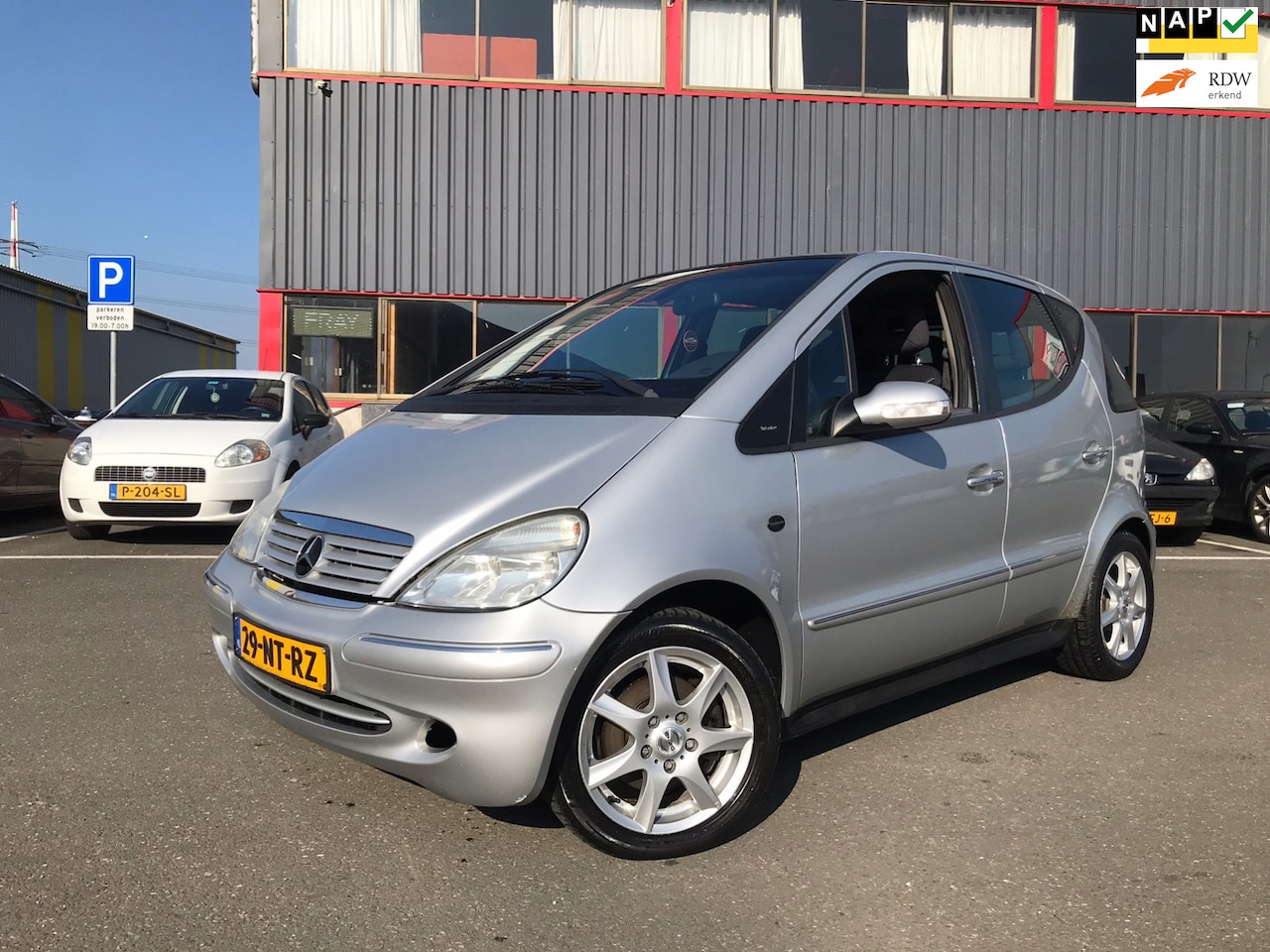 Mercedes-Benz A-klasse - 160 Avantgarde /NAP/AUTOMAAT/AIRCO/CRUISE/PDC/NWE APK / - AutoWereld.nl