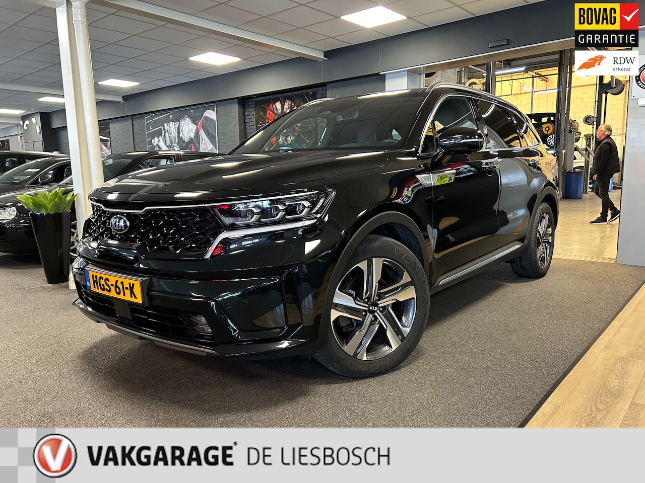 Kia Sorento - 1.6 T-GDI Plug-in Hybrid 4WD ExecutiveLine 5 persoons / Leder / Panoramadak / Bose / 360 c - AutoWereld.nl