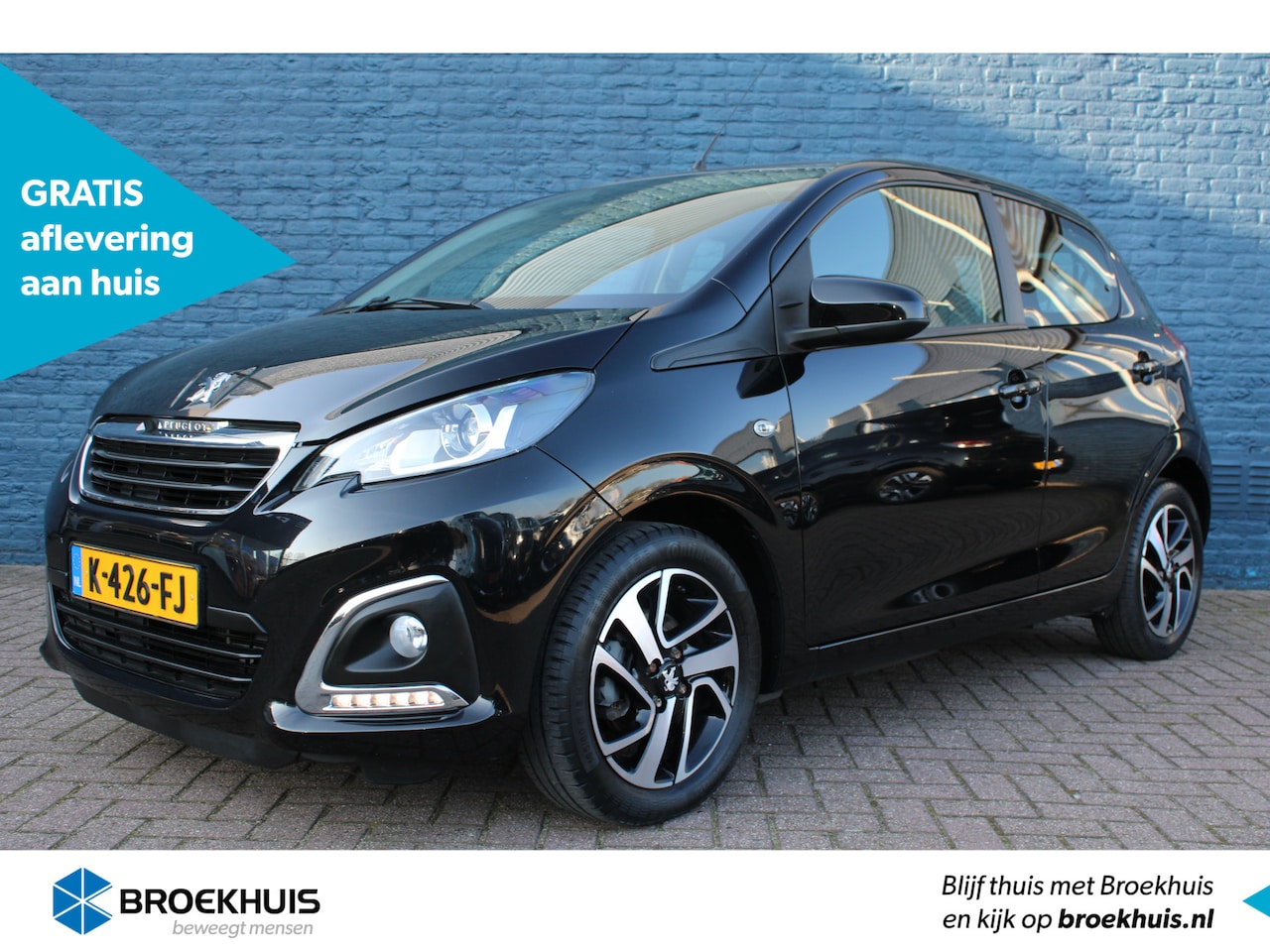 Peugeot 108 - 5drs 1.0 e-VTi Allure | Navi by app | Apple Carplay | Lichtmetaal | 48.000km | - AutoWereld.nl