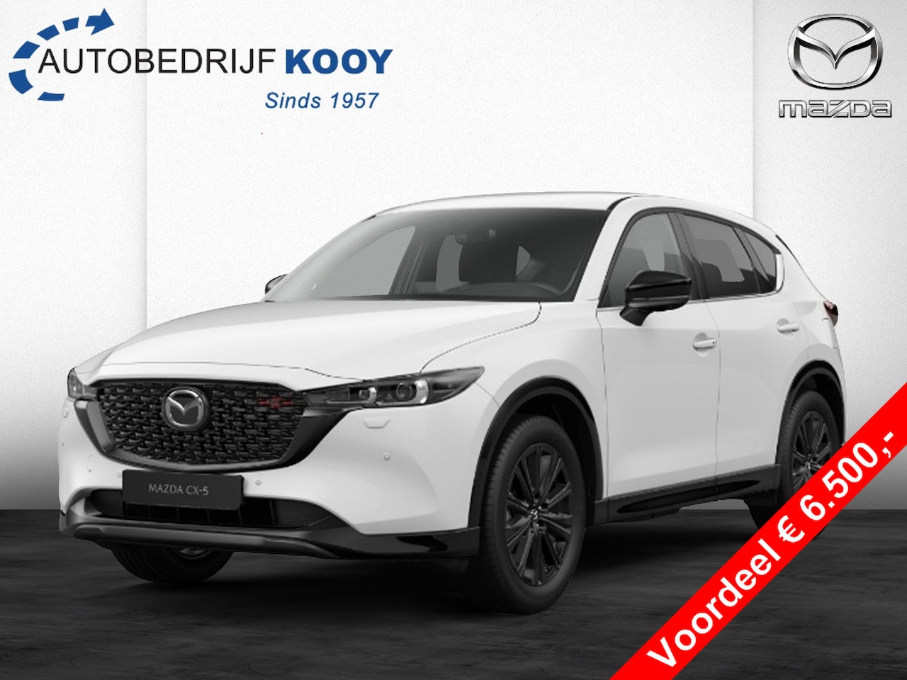 Mazda CX-5 - 2.0 e-SkyActiv-G 165 Homura - Nieuw - Uit voorraad leverbaar!! - AutoWereld.nl