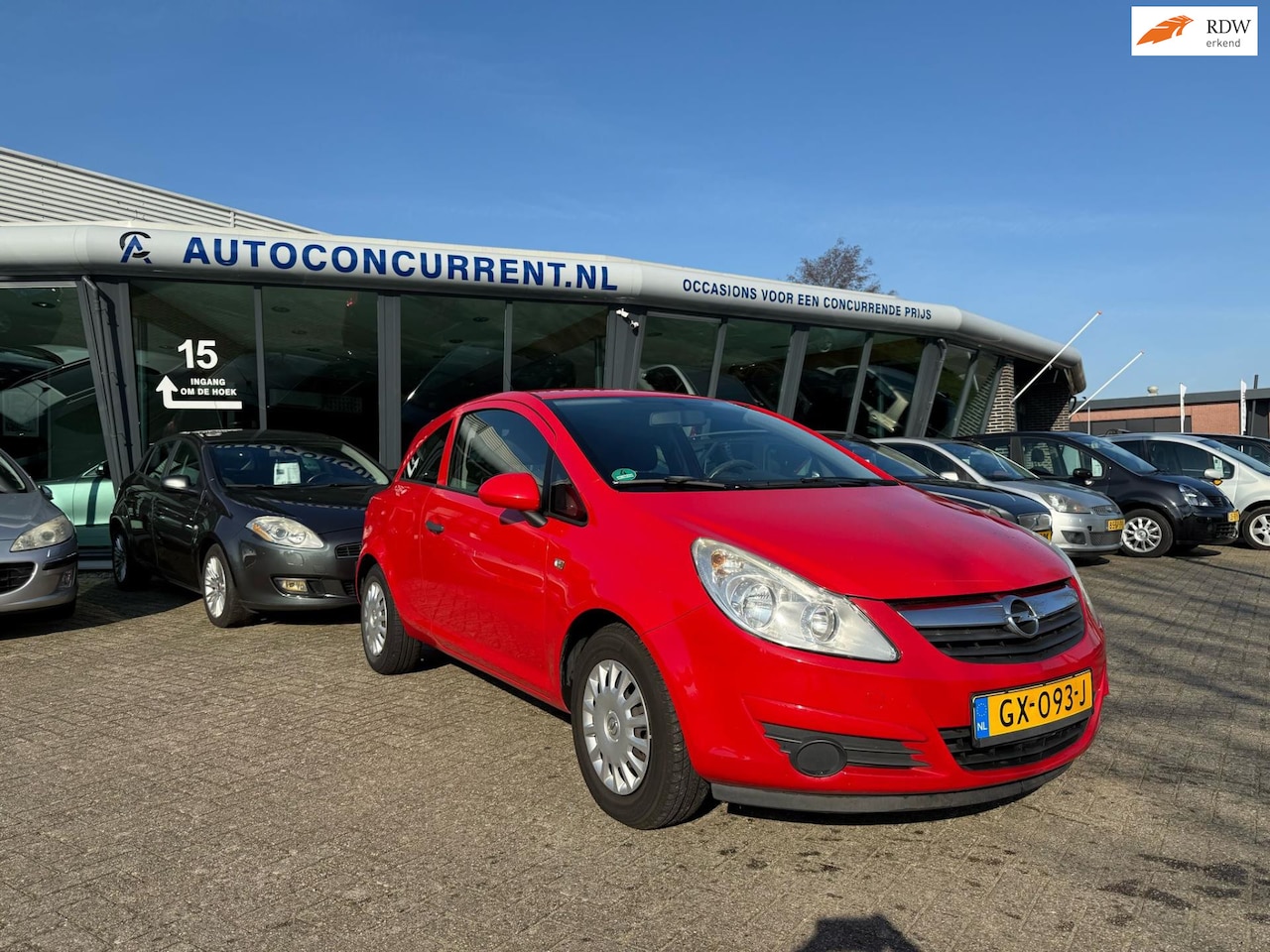 Opel Corsa - 1.0-12V Business 1.0-12V Business, Nieuwe APK, Airco, Inruil mogelijk. - AutoWereld.nl