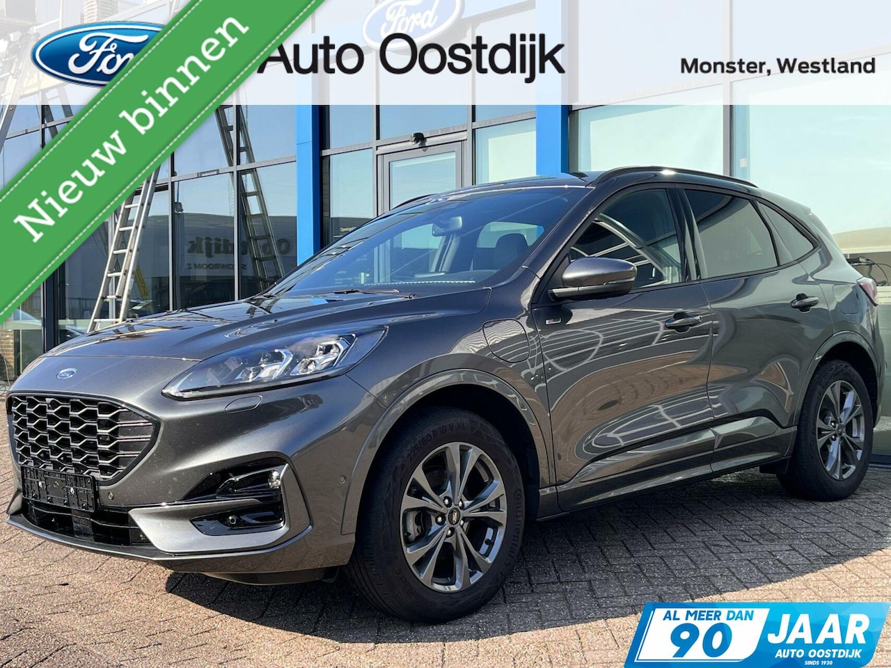 Ford Kuga - 2.5 PHEV ST-Line X 225PK Afn. Trekhaak Adaptieve Cruise Navi Climate Camera Stoelverwarmin - AutoWereld.nl