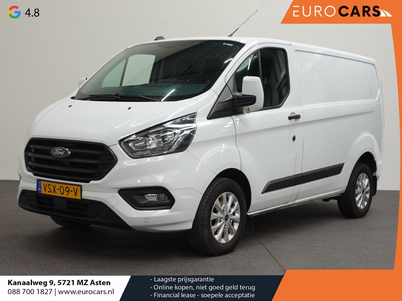 Ford Transit Custom - L1H1 Trend Airco Bluetooth Navi Trekhaak Parkeersensoren - AutoWereld.nl