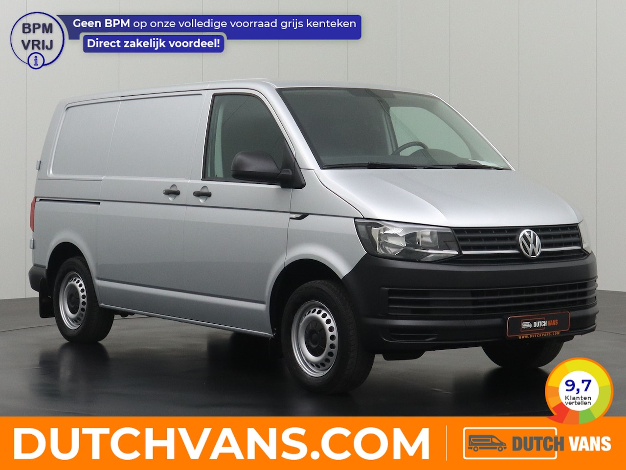 Volkswagen Transporter - 2.0TDI 150PK DSG Automaat Achterdeuren | Navigatie | Leder | Airco | Cruise - AutoWereld.nl