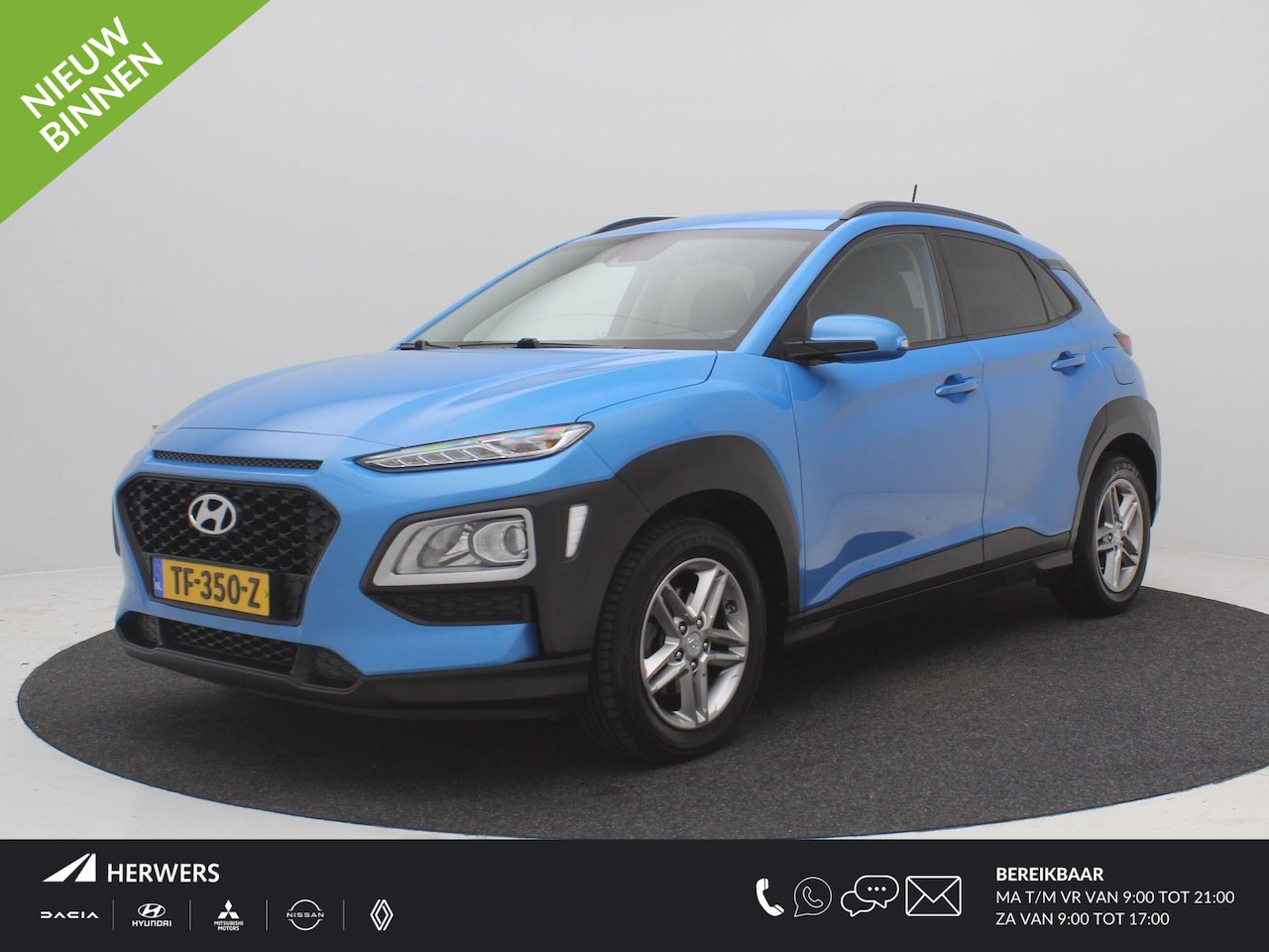 Hyundai Kona - 1.0T Comfort / Trekhaak / Navigatie Apple CarPlay & Android Auto / Cruise Control / Airco - AutoWereld.nl