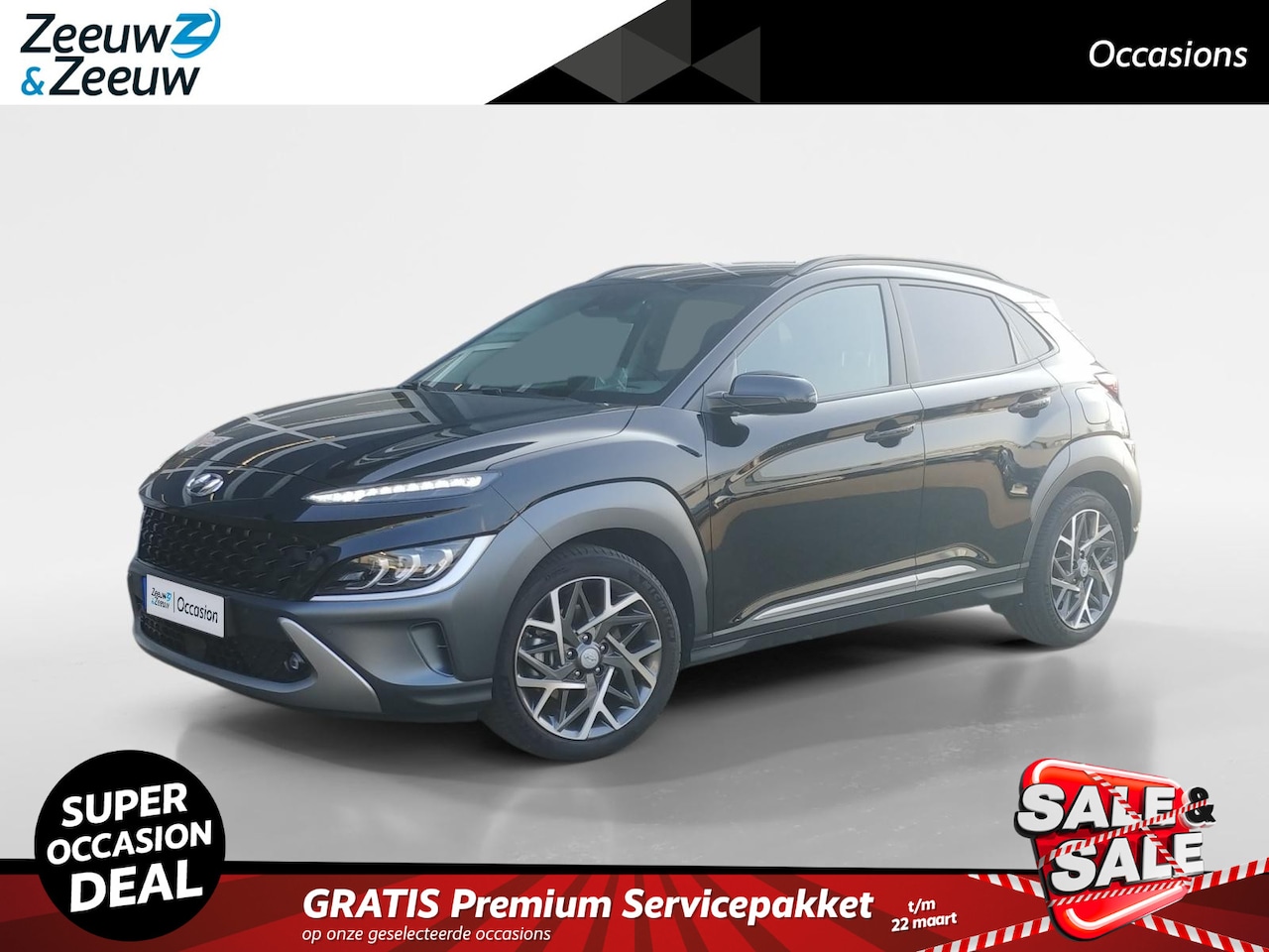 Hyundai Kona - 1.6 GDI Hybrid Premium - AutoWereld.nl