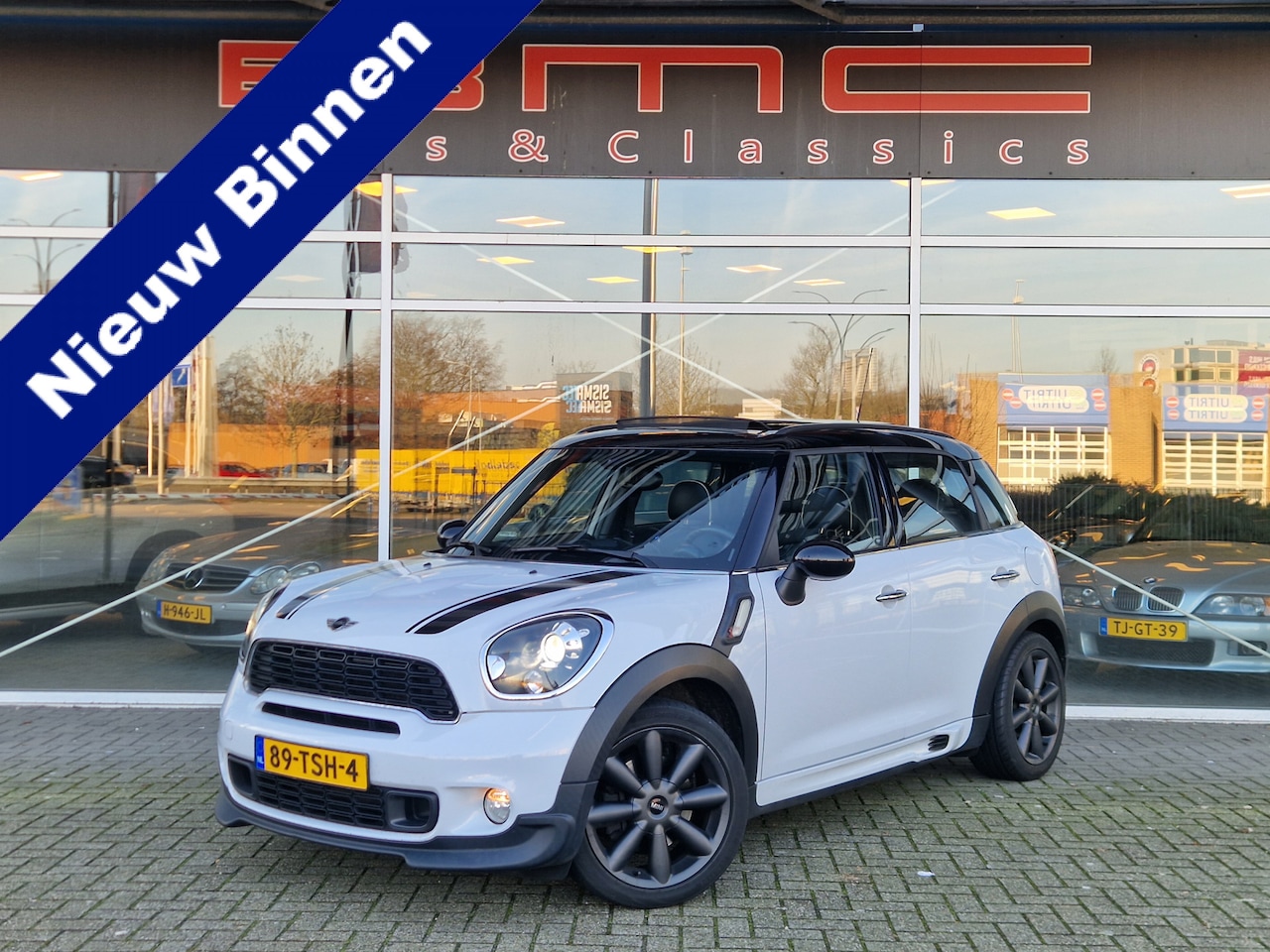 MINI Countryman - Mini 1.6 Cooper S JCW Pano Navi HK Lounge leer vol! - AutoWereld.nl