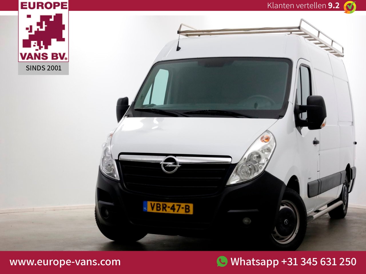 Opel Movano - 2.3 CDTI BiTurbo 145pk E6 L2H2 Airco/Navi/Camera 08-2019 - AutoWereld.nl