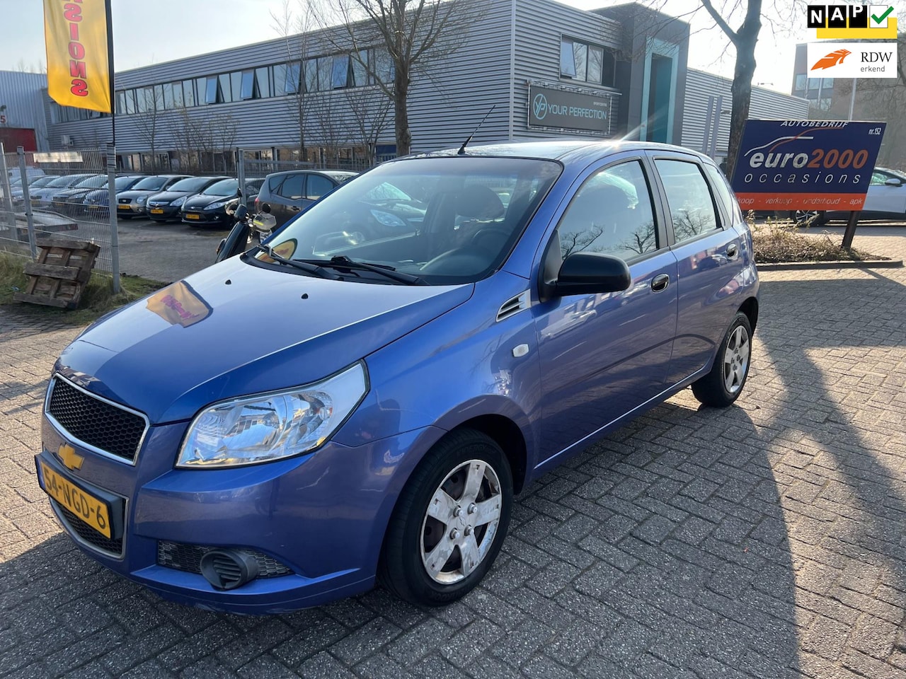 Chevrolet Aveo - 1.2 16V L - 5 DEURS - ZONDAG OPEN - NAP ! - AutoWereld.nl