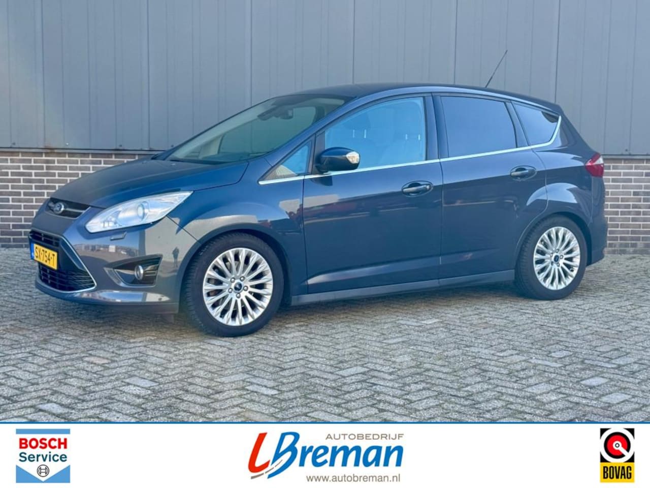 Ford C-Max - 1.6 ECOBOOST 150pk TITANIUM  Navi Camera Trekhaak 1.500kg geremd - AutoWereld.nl